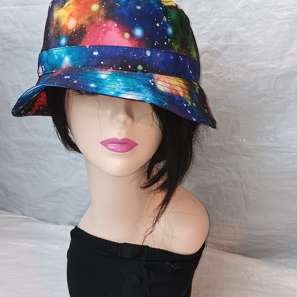 ( SOLD )KBETHOS Cosmic Print Bucket Hat